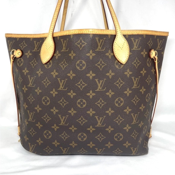 Louis Vuitton Brown Monogram Tote Bag - Picture 2 of 16